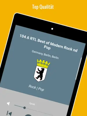 📻 Berliner Radiosender 🇩🇪 android App screenshot 1