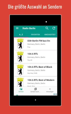 📻 Berliner Radiosender 🇩🇪 android App screenshot 5